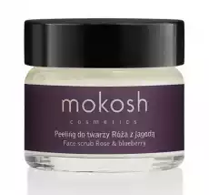 Mokosh aktywny peeling do twarzy róża z jagodą 15ml Zdrowie i uroda Kosmetyki i akcesoria Pielęgnacja twarzy Peelingi i scruby do twarzy