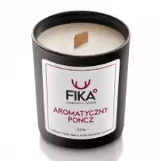 Fika CandlesGoods Świeca sojowa Aromatyczny Poncz 270 ml Dom i ogród Wyposażenie wnętrz Świece i aromaterapia