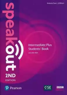 Speakout 2ed Intermediate Plus SB DVD PEARSON Książki Obcojęzyczne