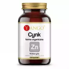 Yango Cynk organiczny Pikolinian Cynku 90 k Zdrowie i uroda