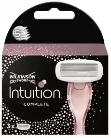 Wilkinson Intuition Complete zapasowe ostrza do maszynki do golenia dla kobiet 3szt Zdrowie i uroda Kosmetyki i akcesoria Pielęgnacja ciała Depilacja