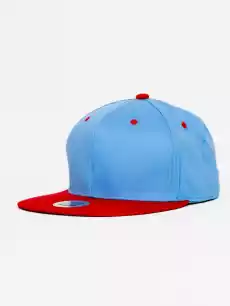 Czapka Z Daszkiem Snapback NiebieskoCzerwona Royal Blue Two Colors Blank Odzież obuwie dodatki Galanteria i dodatki Nakrycia głowy Czapki z daszkiem