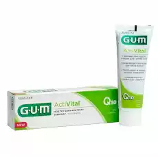 Sunstar GUM ActiVital pasta do zębów 75ml Zdrowie i uroda Kosmetyki i akcesoria Pielęgnacja zębów i jamy ustnej