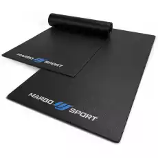 Mata PVC pod sprzęt fitness 2200 x 1100 x 6 mm Marbo Sport Sport i rekreacja Siłownia i fitness Maty