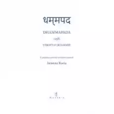 Dhammapada czyli strofy o Dhammie Książki Religia