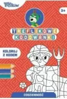 Treflikowe kodowanki Codzienność Książki Dla dzieci