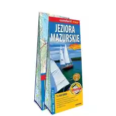 Comfortmap Jeziora Mazurskie 1 60 000 lam w2023 Książki Turystyka mapy atlasy