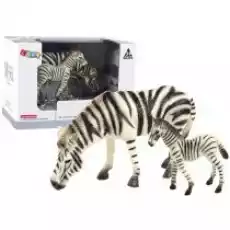 Zestaw figurek Zebra z Młodym Dla dziecka Zabawki Figurki i makiety