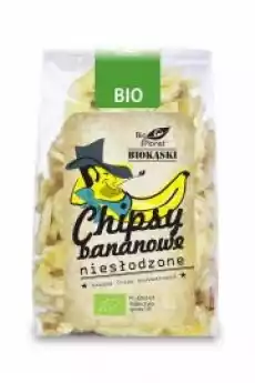 Chipsy bananowe niesłodzone Artykuły Spożywcze Zdrowa żywność