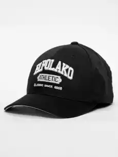 Czapka Z Daszkiem Dad Hat El Polako Ath Elpo 6 Panel Czarna Odzież obuwie dodatki Galanteria i dodatki Nakrycia głowy Czapki