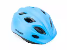 kask rowerowy dziecięcy romet model 510 błękitny mat m 5256 not mapped