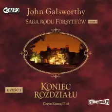 CD MP3 Koniec rozdziału Część 1 Dziewczyna czeka Saga rodu Forsyteów Tom 7 Książki Audiobooki