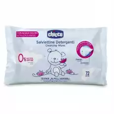 Chicco Chusteczki pielęgnacyjne 0m 72szt Dla dziecka Akcesoria dla mamy