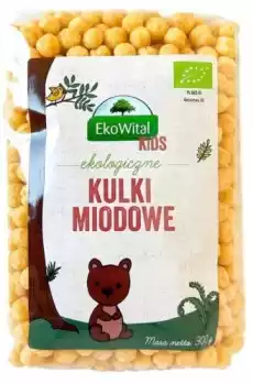 Kulki miodowe BIO 300 g Artykuły Spożywcze Płatki śniadaniowe