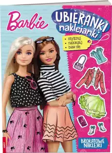 Barbie Ubieranki naklejanki SDU1108 Książki Dla dzieci