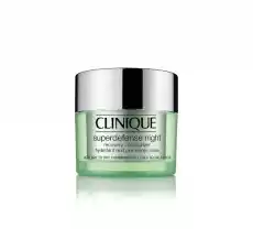 Clinique Superdefense Night Recovery Moisturizer 12 Very Dry To Dry Combination regenerujący krem na noc 50ml Zdrowie i uroda Kosmetyki i akcesoria Pielęgnacja twarzy Kremy do twarzy