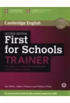 First for Schools Trainer Six Practice Tests with Answers AND Teachers Notes with Audio 2nd Edition Książki Podręczniki i lektury