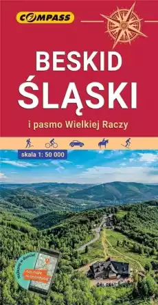 Mapa tur Beskid Śląski i Pasmo Wielkiej Raczy Książki Turystyka mapy atlasy