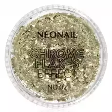 NeoNail Chrome Flakes Effect pyłek nr 02 ref 7226 Zdrowie i uroda Kosmetyki i akcesoria Manicure i pedicure Ozdoby i sztuczne paznokcie