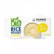 The Bridge Deser ryżowowaniliowy bez glutenu 260 g Bio Artykuły Spożywcze Słodycze