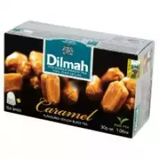 Dilmah Cejlońska czarna herbata z aromatem karmelu 20 x 15 g Artykuły Spożywcze Herbata