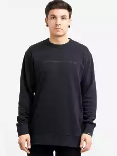 Baen Crewneck Black Odzież obuwie dodatki Odzież męska Bluzy męskie