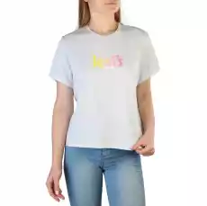 Koszulka Tshirt marki Levis model A2226 kolor Niebieski Odzież damska Sezon WiosnaLato Odzież obuwie dodatki