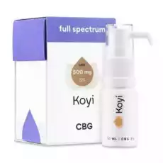 Koyi Olej konopny 5 CBg Cbd 2 10 ml Artykuły Spożywcze