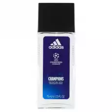 Uefa Champions League Champions dezodorant w naturalnym sprayu dla mężczyzn 75ml Zdrowie i uroda Perfumy i wody Zapachy męskie Antyperspiranty i dezodoranty męskie