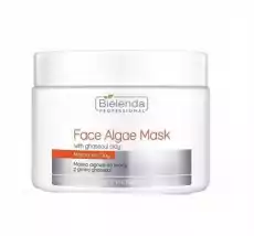 Face Algae Mask With Ghassoul Clay maska algowa do twarzy z Glinką Ghassoul słoik 190g Zdrowie i uroda Kosmetyki i akcesoria Pielęgnacja twarzy Maseczki