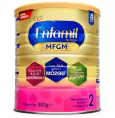 Enfamil Premium MFGM 2 mleko następne 800 g Dla dziecka Akcesoria dla dzieci Karmienie dziecka Kaszki mleko i dania dla dzieci
