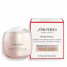 Shiseido Benefiance Wrinkle Smoothing Cream Enriched wzbogacony krem wygładzający zmarszczki 75ml Zdrowie i uroda Kosmetyki i akcesoria Pielęgnacja twarzy Kremy do twarzy