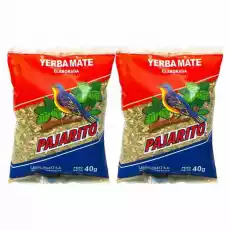 2 x Yerba Mate Elaborada Pajarito 40 g Artykuły Spożywcze