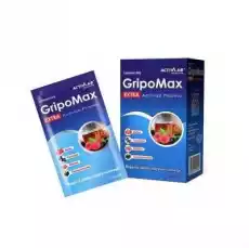 Gripomax Extra Activlab Pharma 10 saszetek Zdrowie i uroda Zdrowie Leki Przeziębienie i grypa