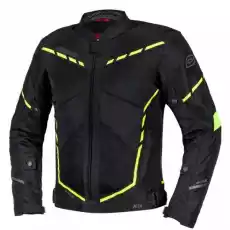 OZONE KURTKA TEKSTYLNA JET II BLACKFLUO YELLOW Motoryzacja Odzież motocyklowa