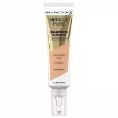 Max Factor Miracle Pure SPF30 PA 40 Light Ivory 30ml Zdrowie i uroda Kosmetyki i akcesoria Makijaż i demakijaż Podkłady i bazy