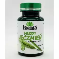 Proherbis Młody Jęczmień 400 mg 60 K Artykuły Spożywcze Produkty dietetyczne Suplementy