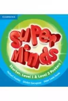 Super Minds Starter Levels 1 and 2 Posters 15 Książki Podręczniki w obcych językach