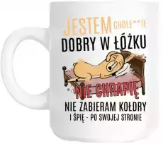 śmieszny kubek dla faceta jestem dobry w łóżku Dom i ogród Wyposażenie kuchni Naczynia kuchenne Kubki