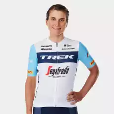 Damska koszulka Santini TrekSegafredo Team Replica Sport i rekreacja Akcesoria turystyczne Odzież Koszulki