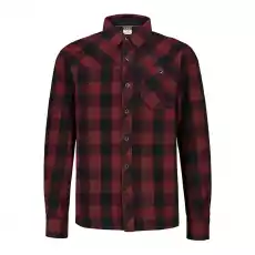 Koszula Rab Boundary Shirt Oxblood Red Check M Sport i rekreacja Akcesoria turystyczne outdoor