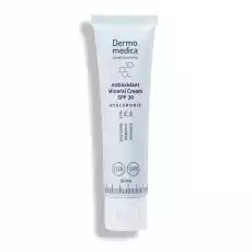 Dermomedica ANTIOXIDANT MINERAL CREAM SPF 30 mineralny krem fotoprotekcyjny SPF 30 z cynkiem witaminą C i witaminą E 60ml Zdrowie i uroda Kosmetyki i akcesoria Pielęgnacja twarzy Kremy do twarzy