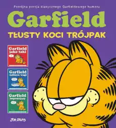 Garfield Tłusty koci trójpak Tom 1 wyd 2022 Książki Komiksy