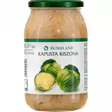 Kapusta Kiszona 900 g 540 g Runoland Artykuły Spożywcze