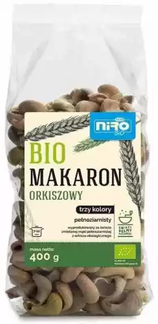 Makaron orkiszowy trzy kolory 400 g BIO Artykuły Spożywcze Makarony