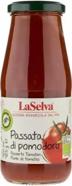 Puree pomidorowe BIO 425 g LaSelva Artykuły Spożywcze Sosy