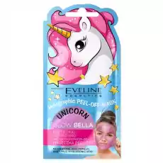 Eveline Holographic PeelOff Mask Unicorn matującooczyszczająca maseczka peeloff 7ml Zdrowie i uroda Kosmetyki i akcesoria Pielęgnacja twarzy Maseczki