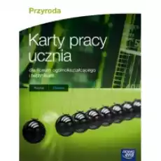 Przyroda Karty pracy ucznia dla liceum ogólnokształcącego i technikum Fizyka chemia Szkoły ponadgimnazjalne Książki Podręczniki i lektury