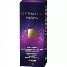 DERMIKA Insomnia Moonlight AntiWrinkle Eye Cream 5060 15ml Zdrowie i uroda Kosmetyki i akcesoria Pielęgnacja twarzy Kremy pod oczy