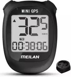 Mini Licznik Rowerowy Meilan M3 GPS Black Sport i rekreacja Rowery i akcesoria Akcesoria rowerowe Liczniki rowerowe